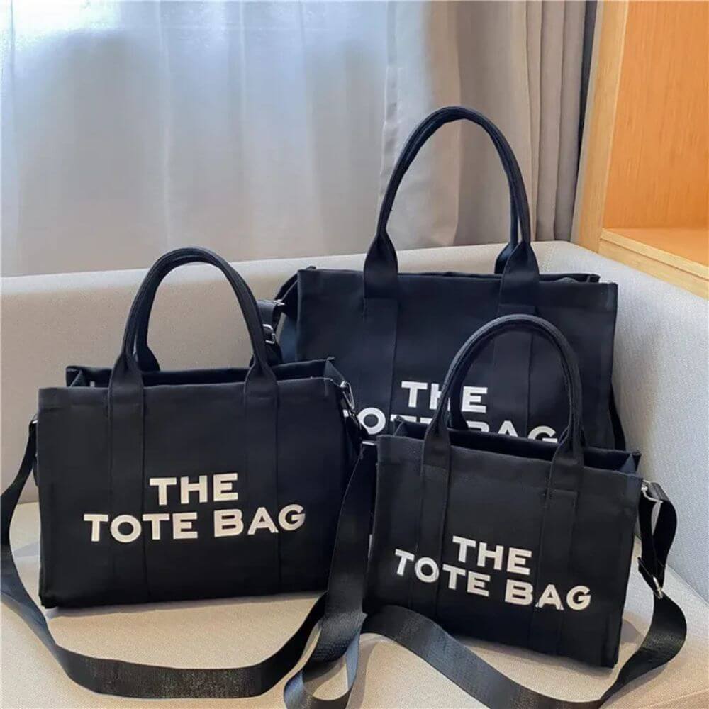 Canvas Tote Bag for Women – Stylish Shoulder Bag with Large Capacity
