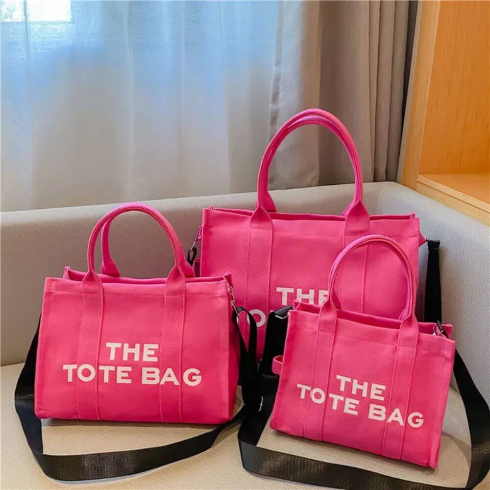 Canvas Tote Bag for Women – Stylish Shoulder Bag with Large Capacity