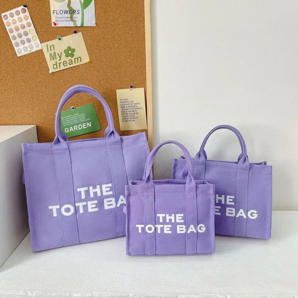Canvas Tote Bag for Women – Stylish Shoulder Bag with Large Capacity