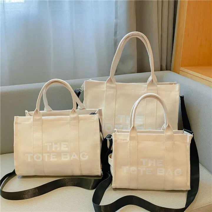 Canvas Tote Bag for Women – Stylish Shoulder Bag with Large Capacity