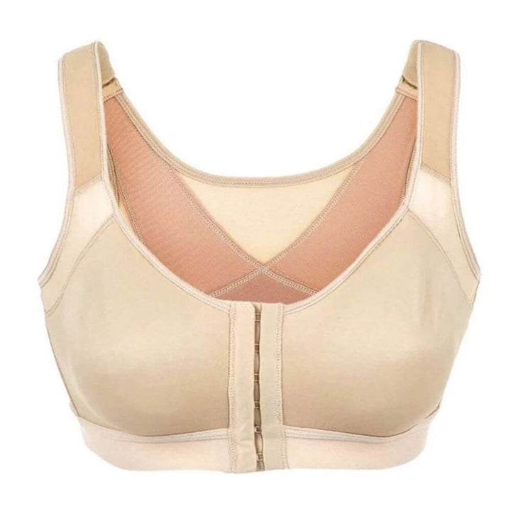 Comfortable Support Sports Bra for Women with Front Closure