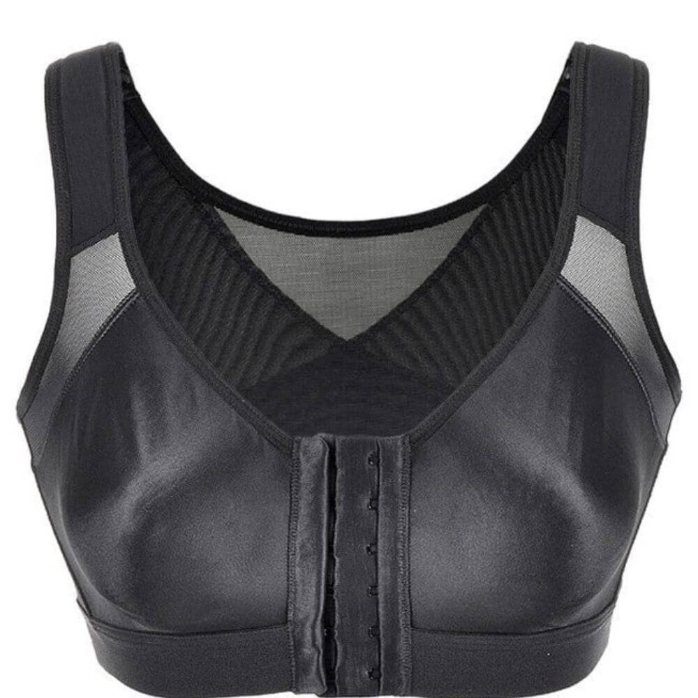 Comfortable Support Sports Bra for Women with Front Closure