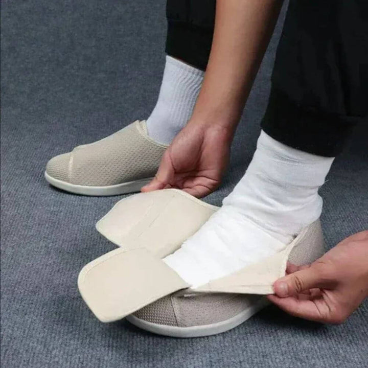 Comfortable Wide Fit Adjustable Shoe