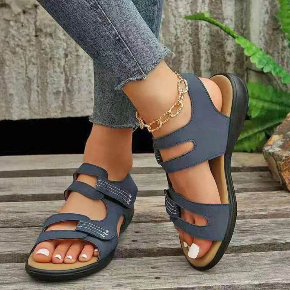 Women’s Open-Toe Velcro Summer Sandals