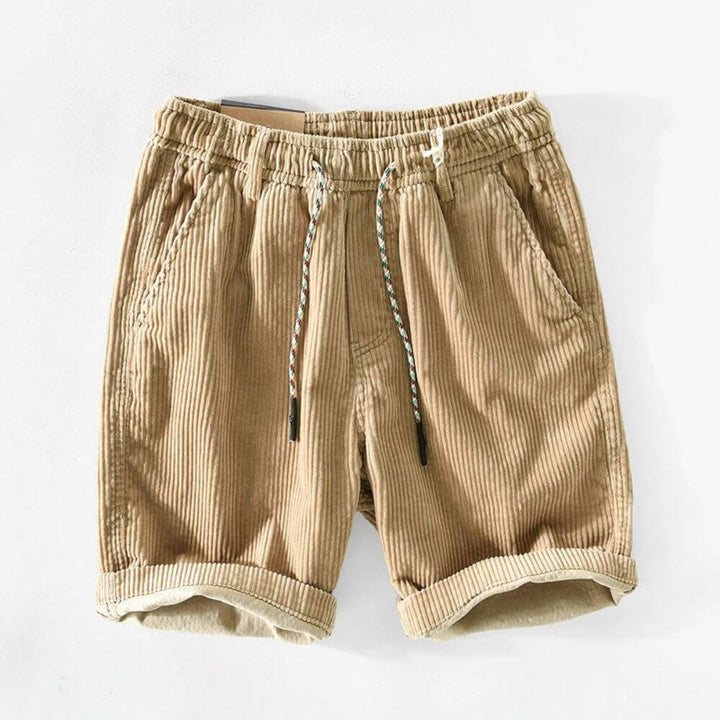 Men’s Elastic Waist Casual Shorts – Relaxed Fit Summer Style