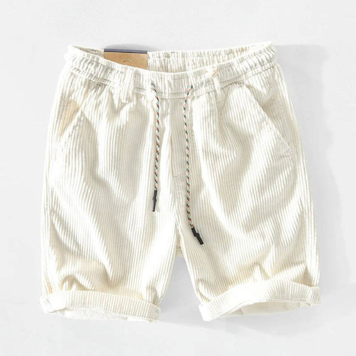 Men’s Elastic Waist Casual Shorts – Relaxed Fit Summer Style