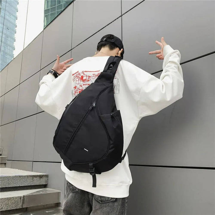 Crossbody Sling Backpack – Unisex Casual Shoulder Bag