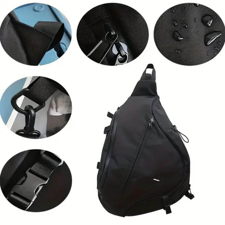 Crossbody Sling Backpack – Unisex Casual Shoulder Bag