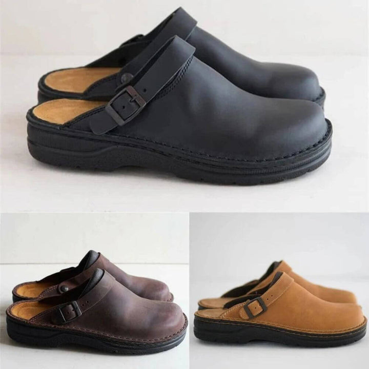 Comfortable Casual Clogs with Backstrap
