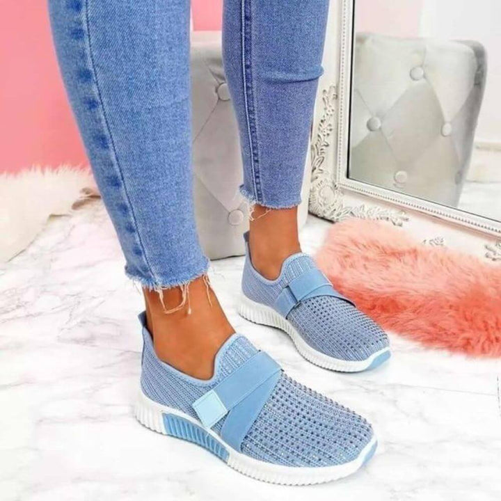 Comfortable Slip-On Casual Walking Sneakers