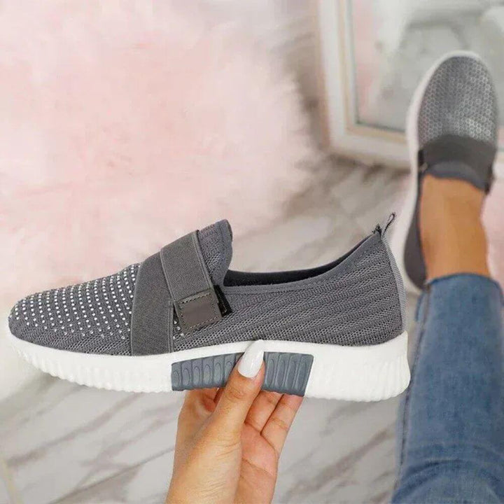 Comfortable Slip-On Casual Walking Sneakers