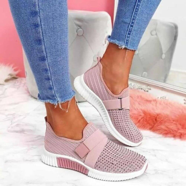 Comfortable Slip-On Casual Walking Sneakers