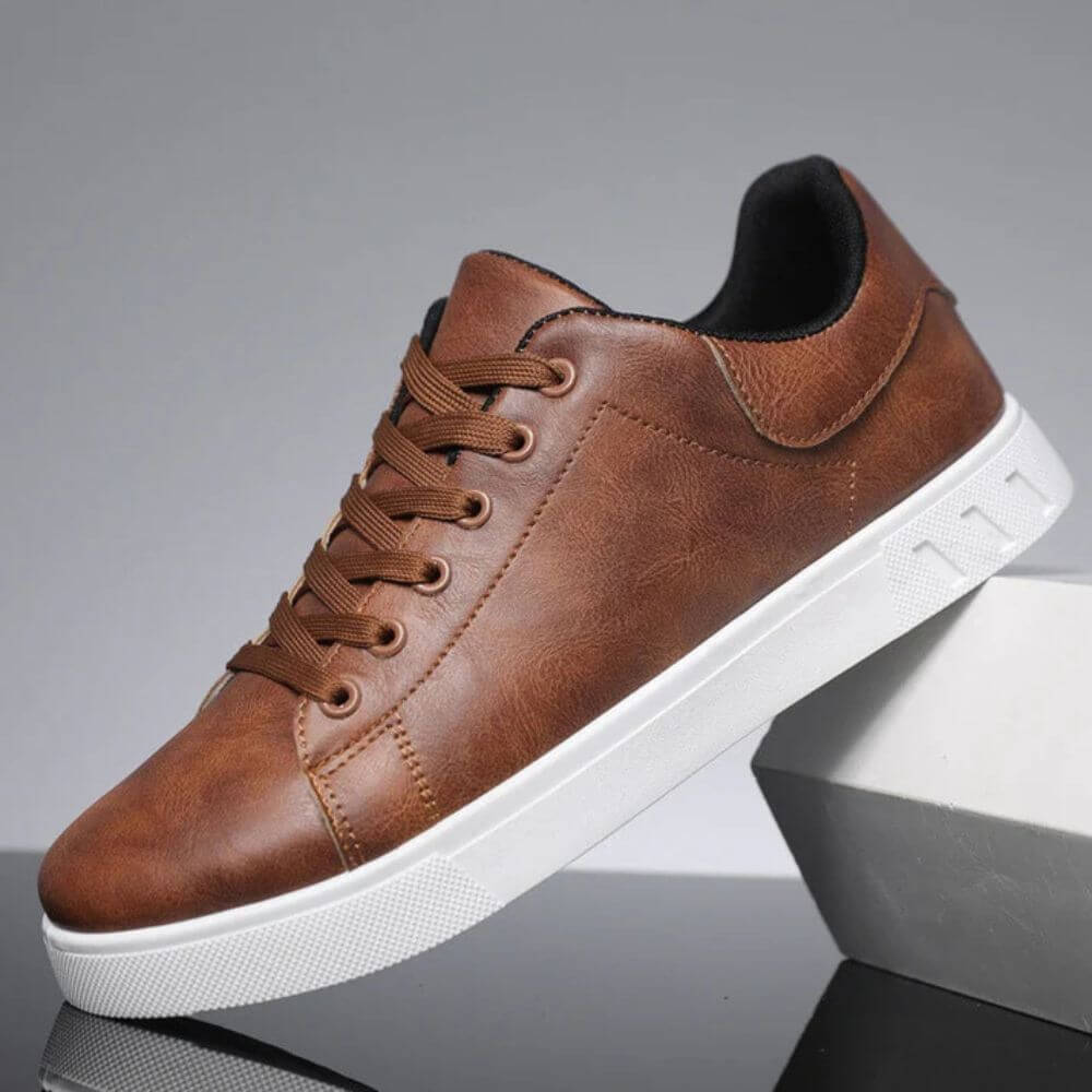 Comfortable Casual Lace-Up Sneakers for Men