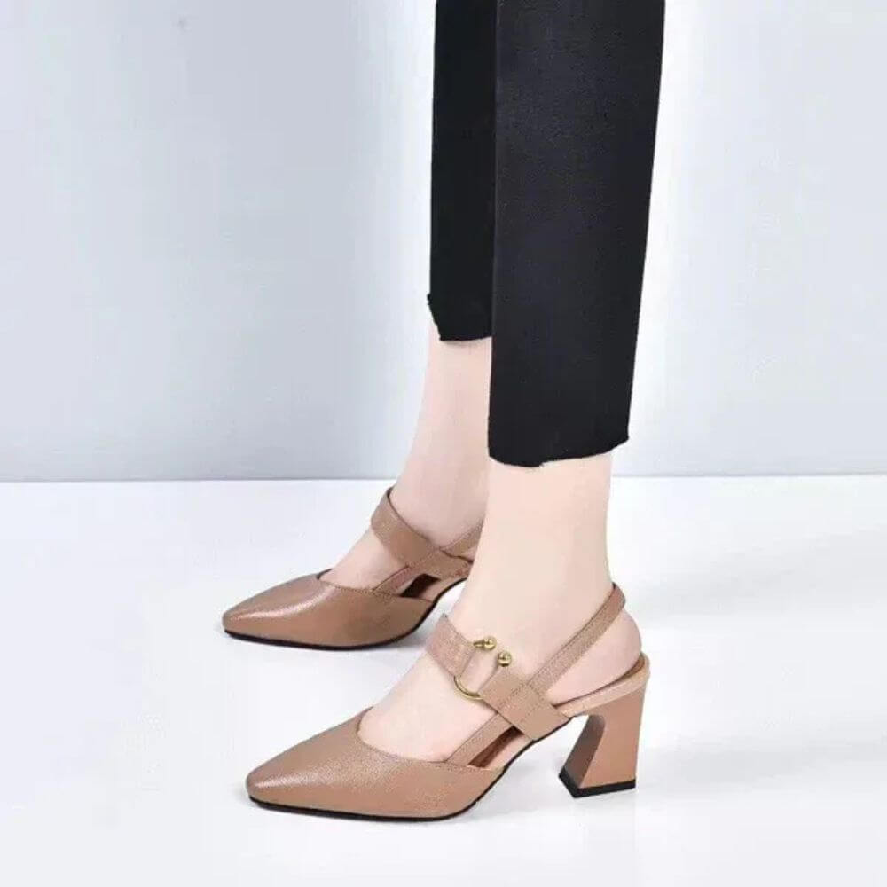 Comfortable Block High Heels for Women