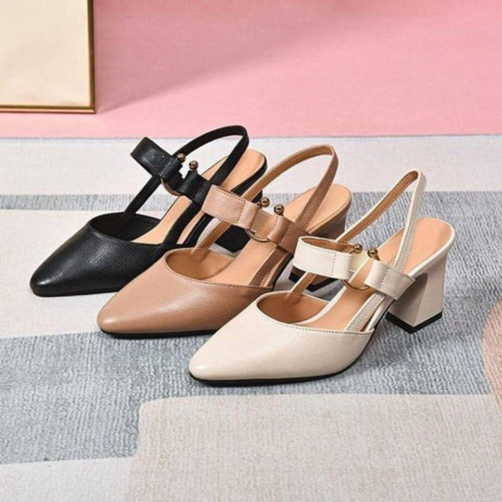 Comfortable Block High Heels for Women