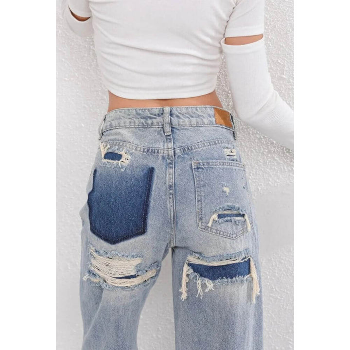 High-Waist Straight-Leg Jeans for Women – Casual Everyday Fit