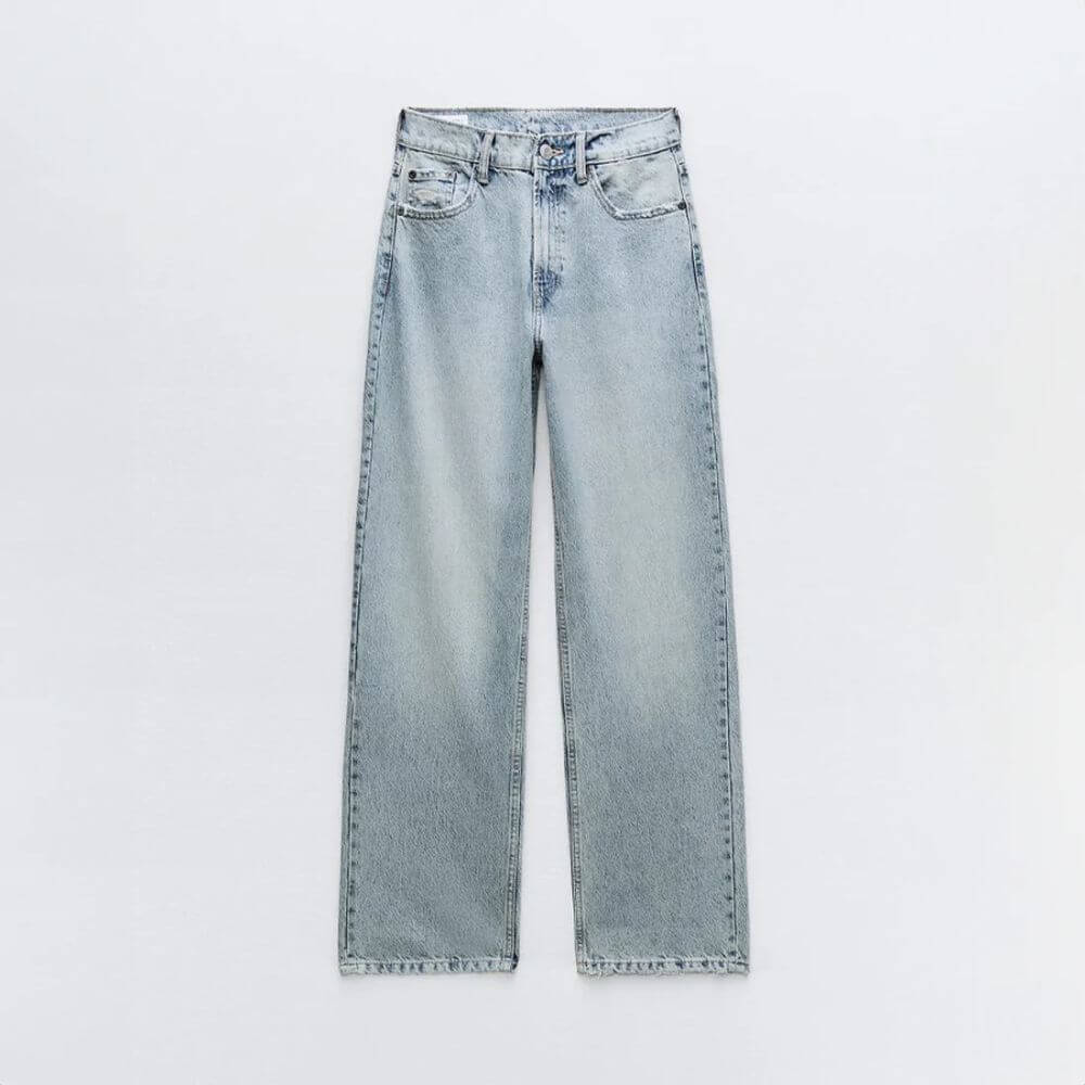 High-Waist Straight-Leg Jeans for Women – Casual Everyday Fit