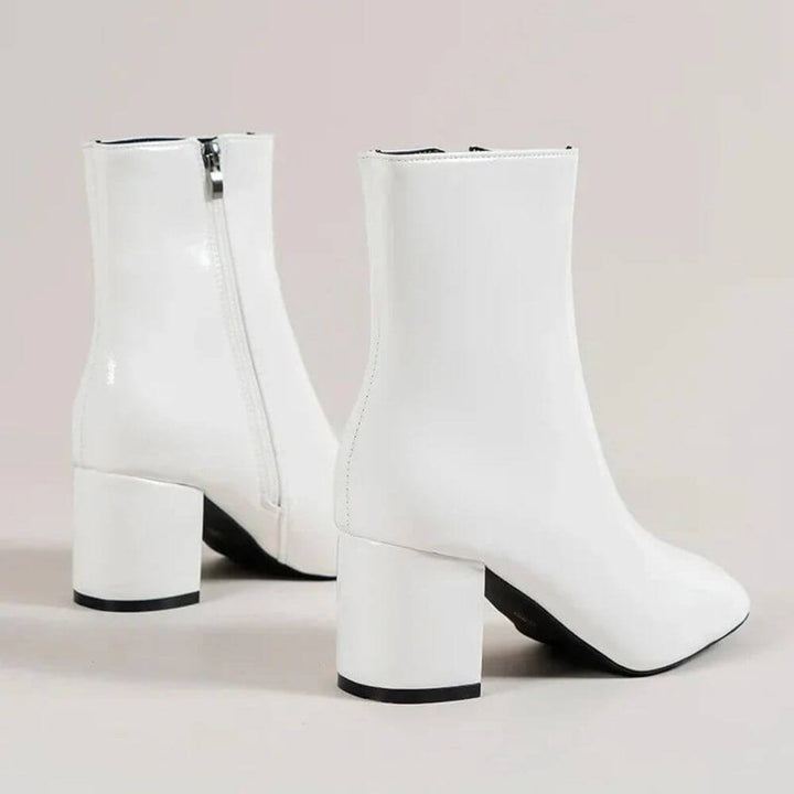 Comfortable Block Heel Ankle Boots