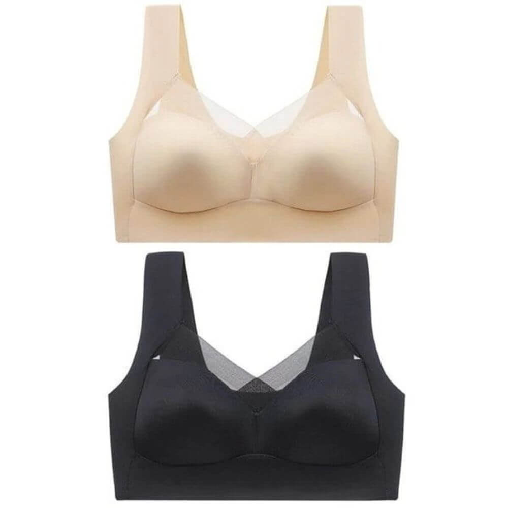 Wireless Seamless Support Bra for Women – Soft Fit with Full Coverage