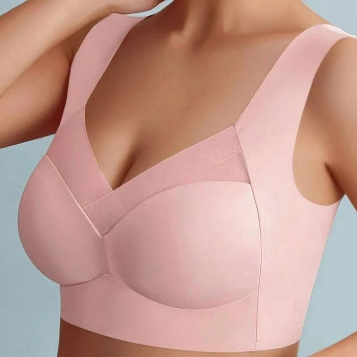 Wireless Seamless Support Bra for Women – Soft Fit with Full Coverage