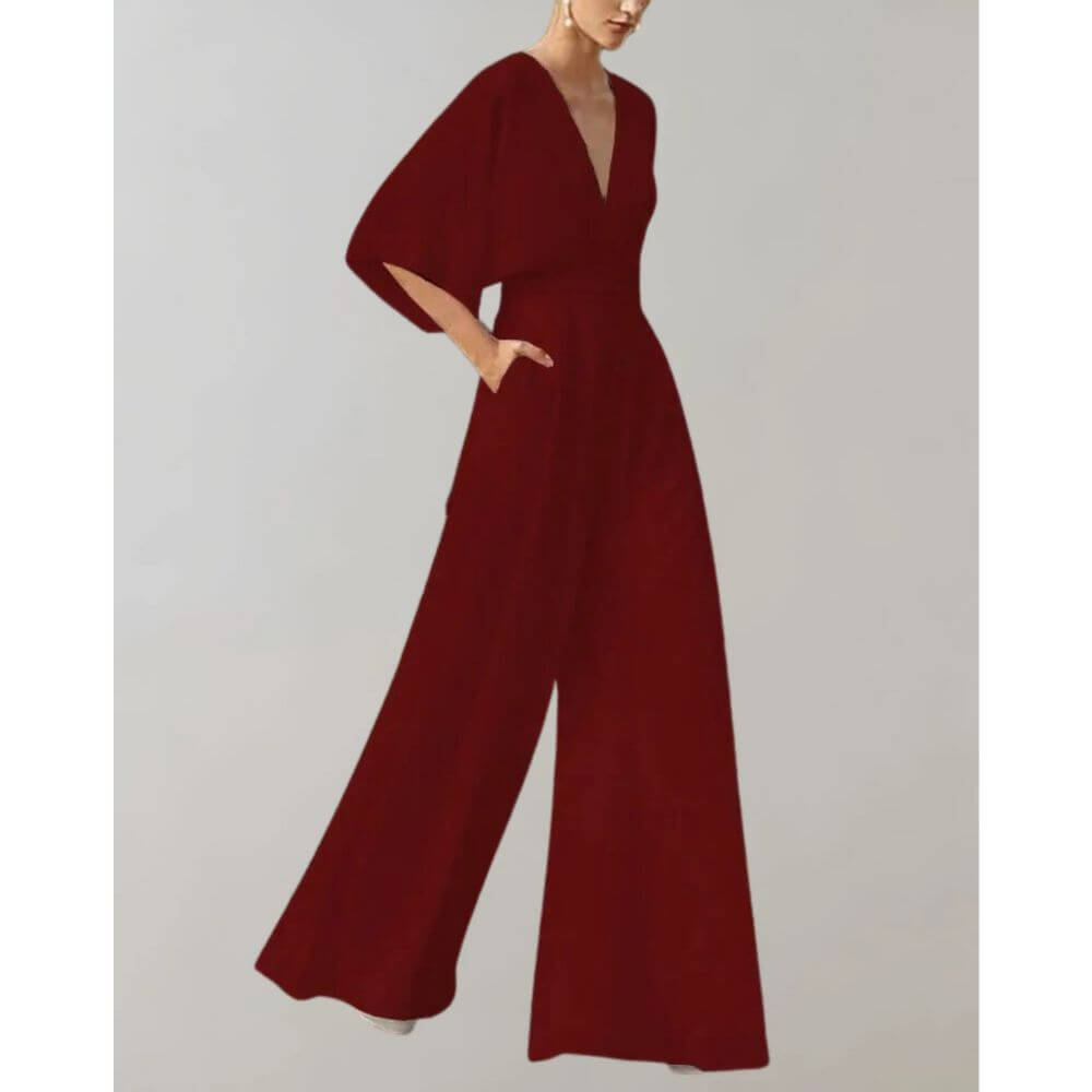 Elegant Wide-Leg Jumpsuit for Effortless Style