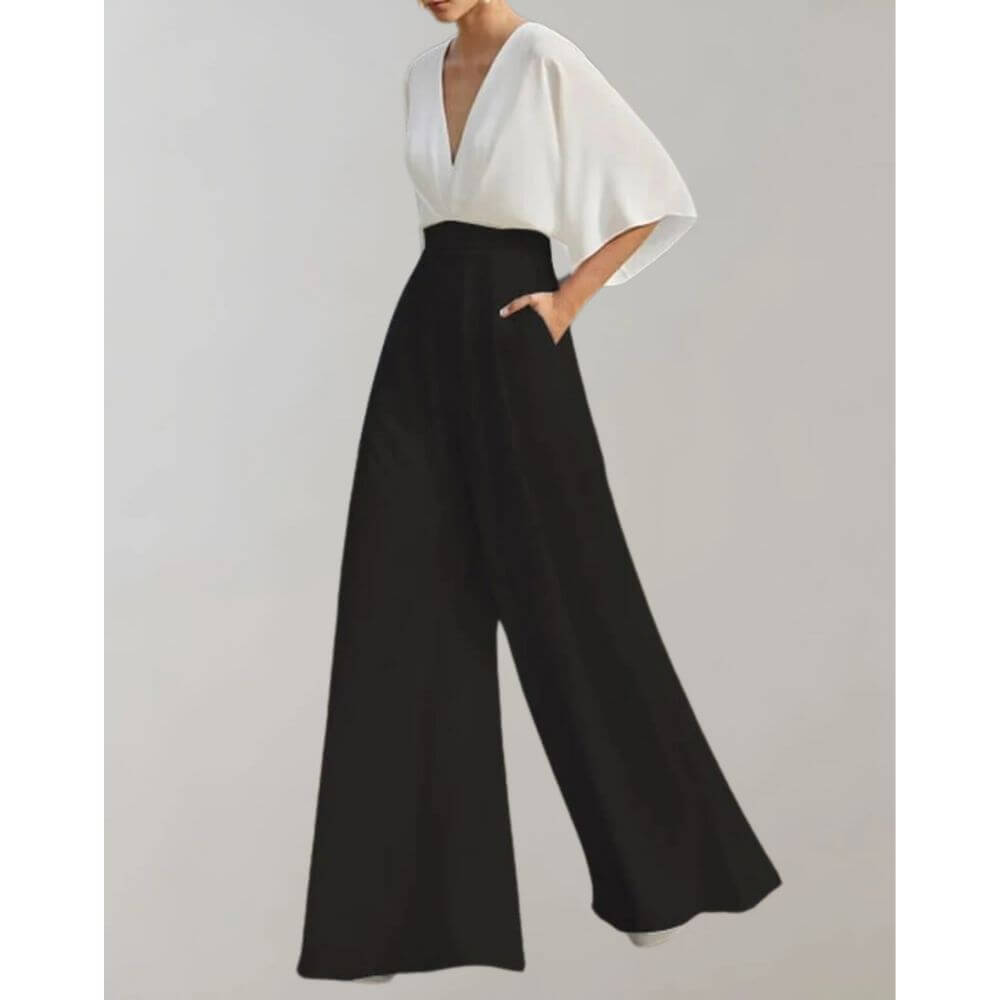 Elegant Wide-Leg Jumpsuit for Effortless Style