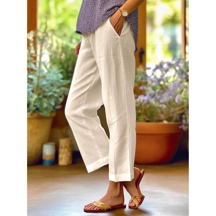 Casual Wide Leg Trousers for Women – Lightweight Summer Trousers