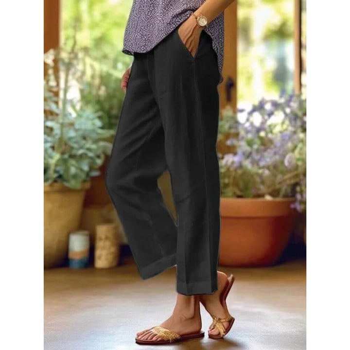Casual Wide Leg Trousers for Women – Lightweight Summer Trousers