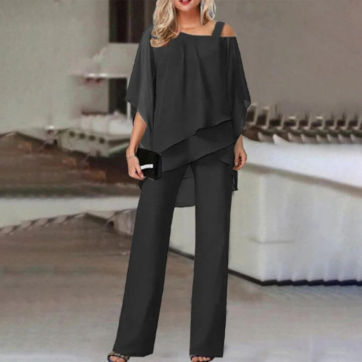 Elegant Trouser Suit for Women – Two-Piece Smart Casual Co-Ord Set