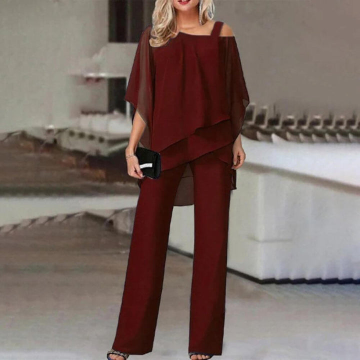 Elegant Trouser Suit for Women – Two-Piece Smart Casual Co-Ord Set