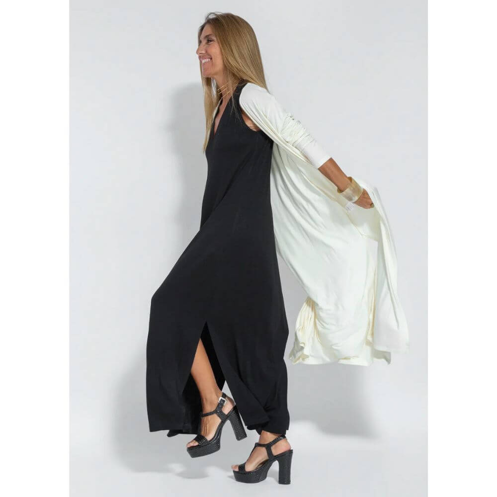 Loose-Fitting Maxi Kaftan Dress for Women – Elegant Flowy Summer Style