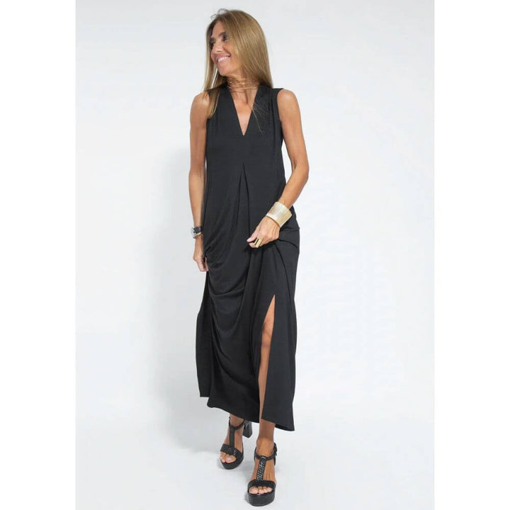 Loose-Fitting Maxi Kaftan Dress for Women – Elegant Flowy Summer Style