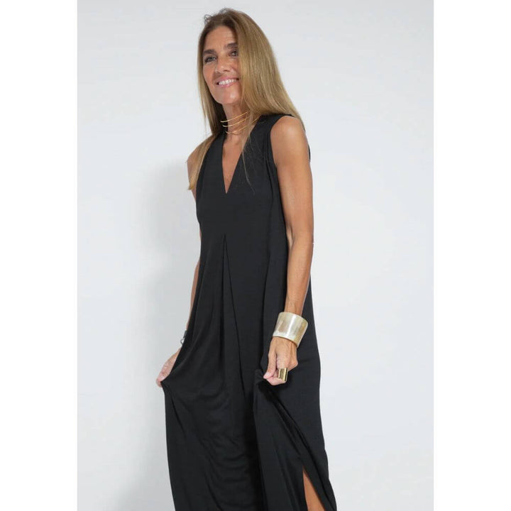 Loose-Fitting Maxi Kaftan Dress for Women – Elegant Flowy Summer Style