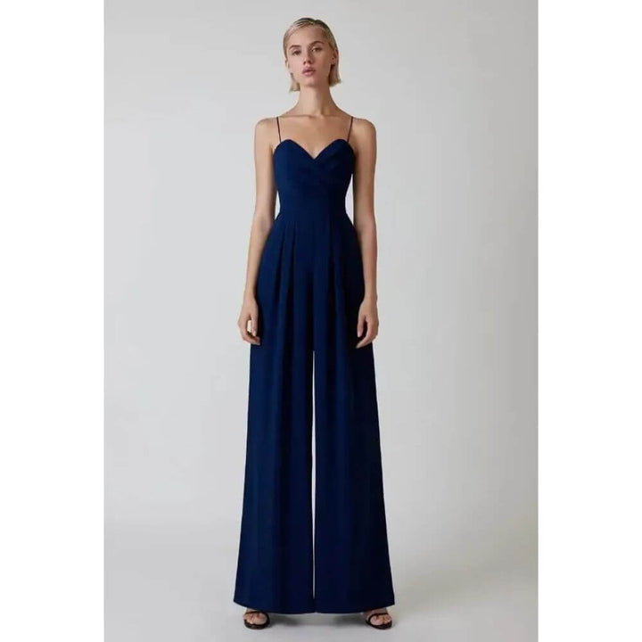 Wide-Leg Jumpsuit for Women – Elegant Relaxed Fit One-Piece
