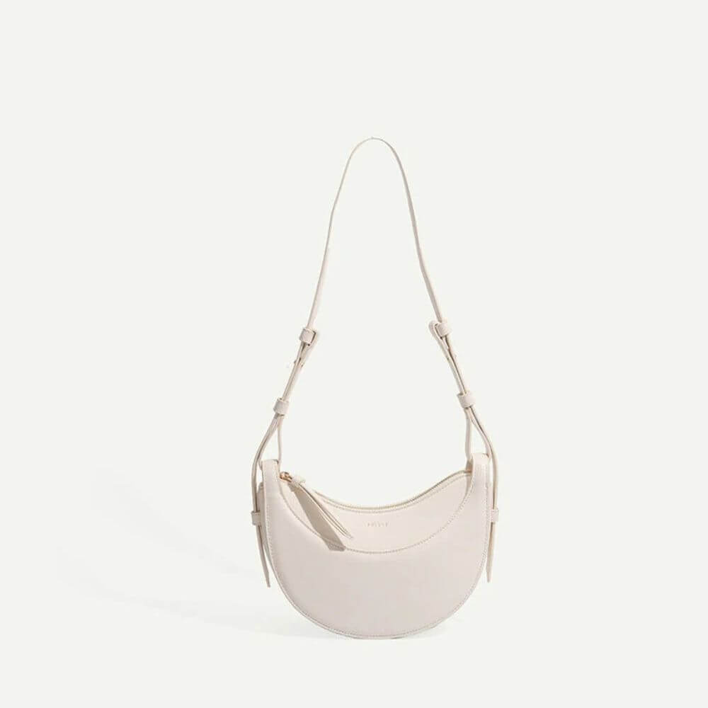 Crescent Shoulder Bag for Women – Elegant Curved Design