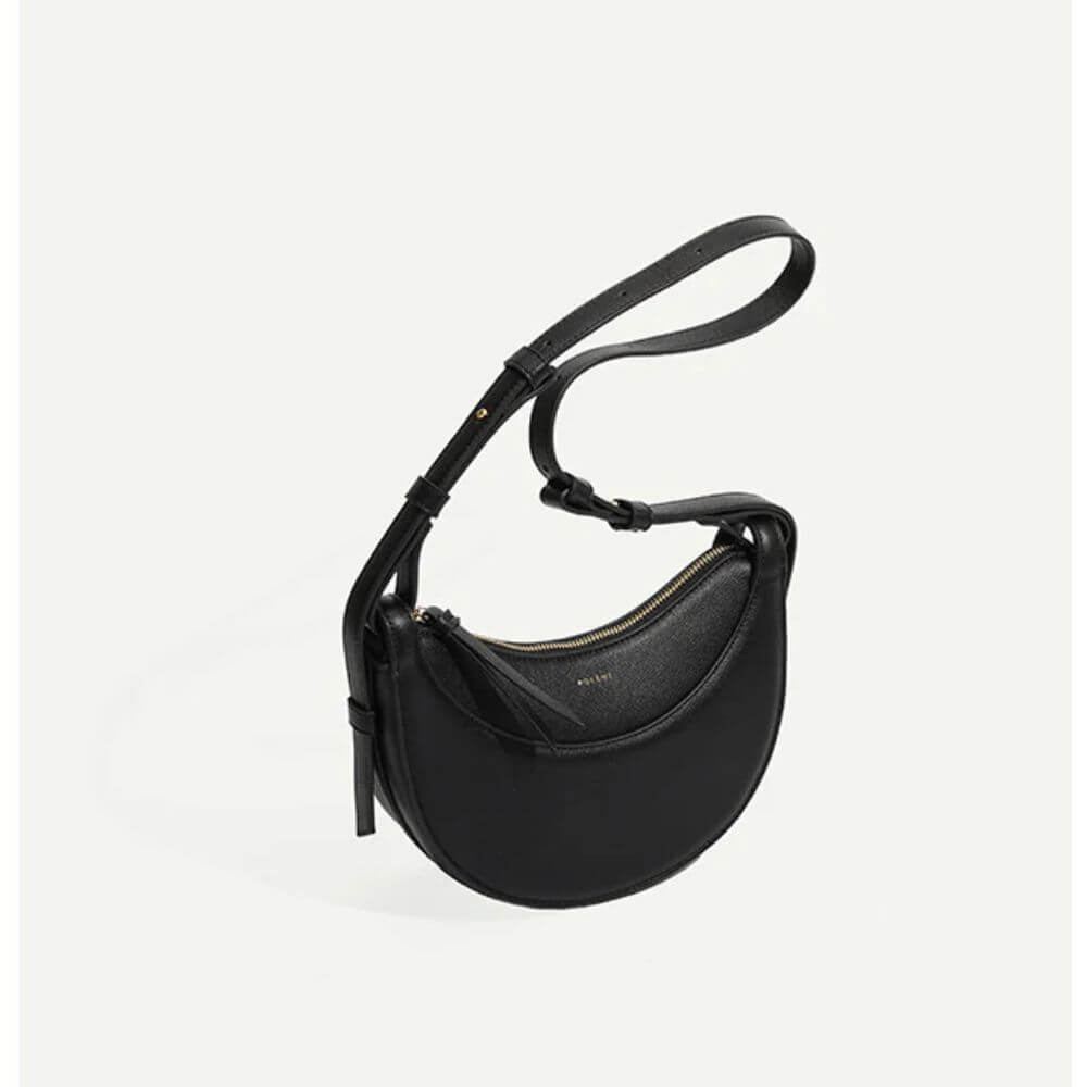 Crescent Shoulder Bag for Women – Elegant Curved Design