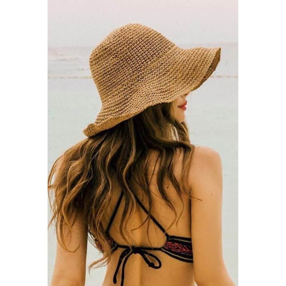Wide Brim Summer Sun Hat for Women – Elegant Beach Style