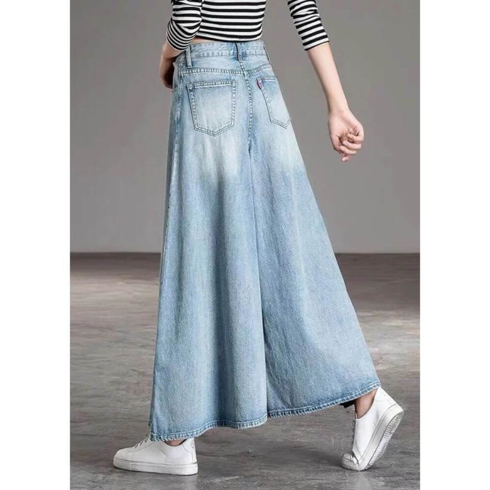 High Waisted Wide Leg Jeans for Women