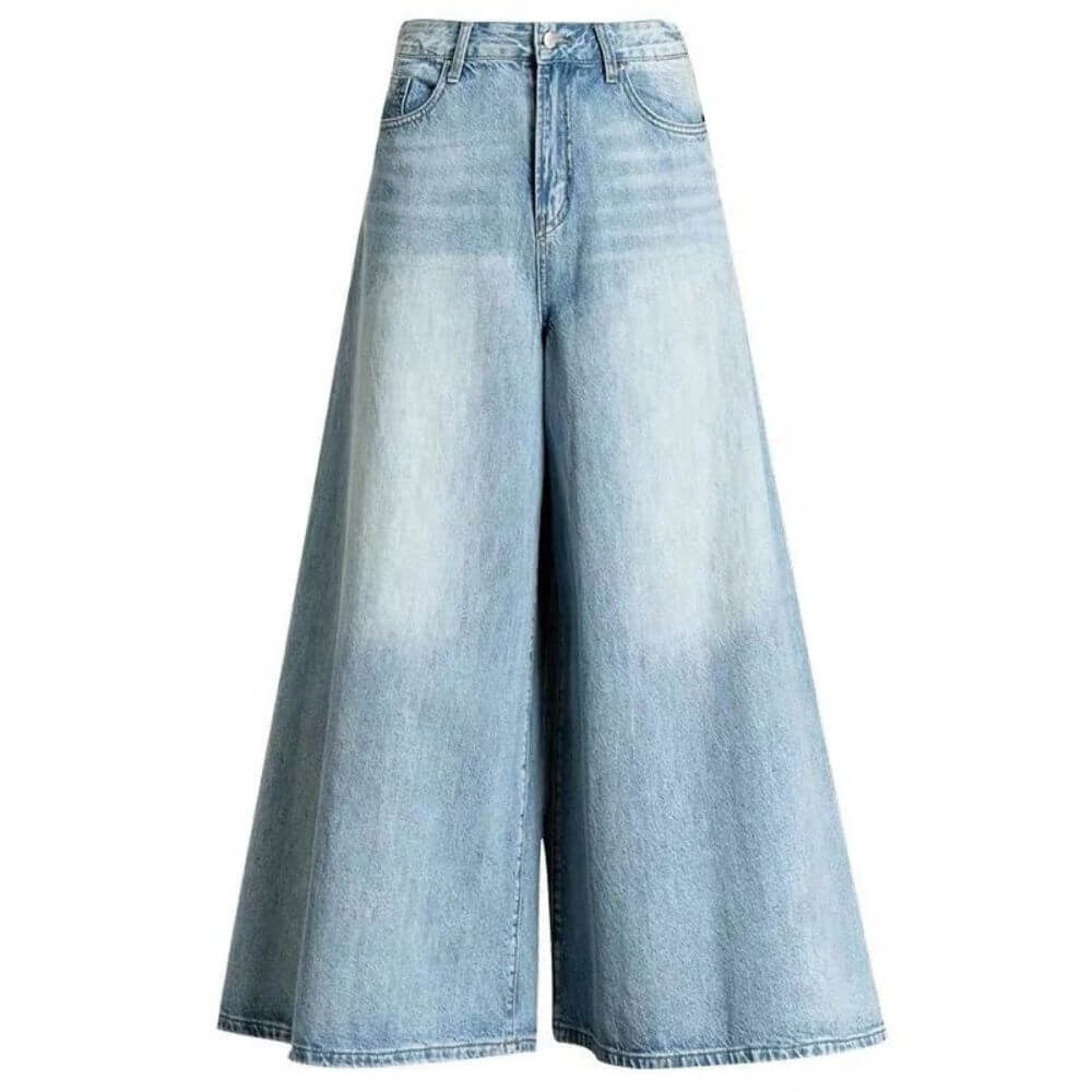 High Waisted Wide Leg Jeans for Women