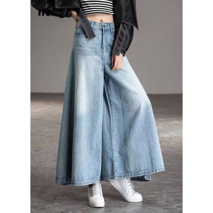 High Waisted Wide Leg Jeans for Women
