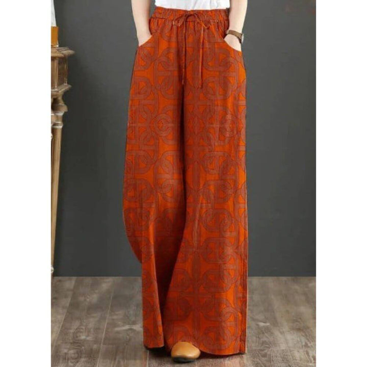 Wide-Leg Trousers for Women – Casual High Waist Fit