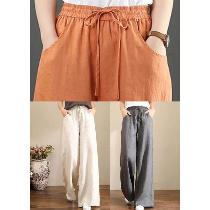 Wide-Leg Trousers for Women – Casual High Waist Fit