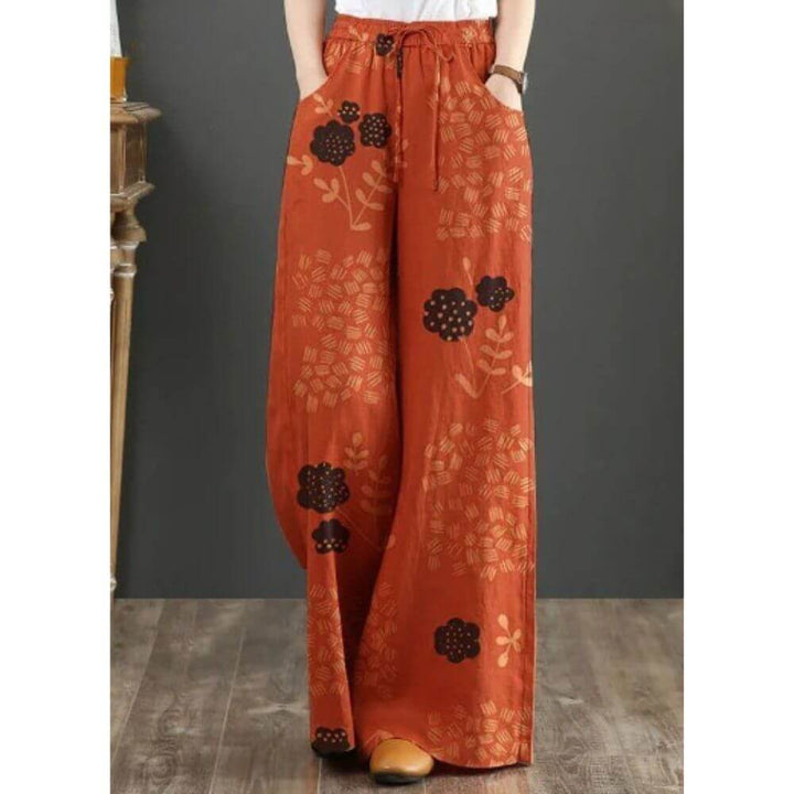 Wide-Leg Trousers for Women – Casual High Waist Fit
