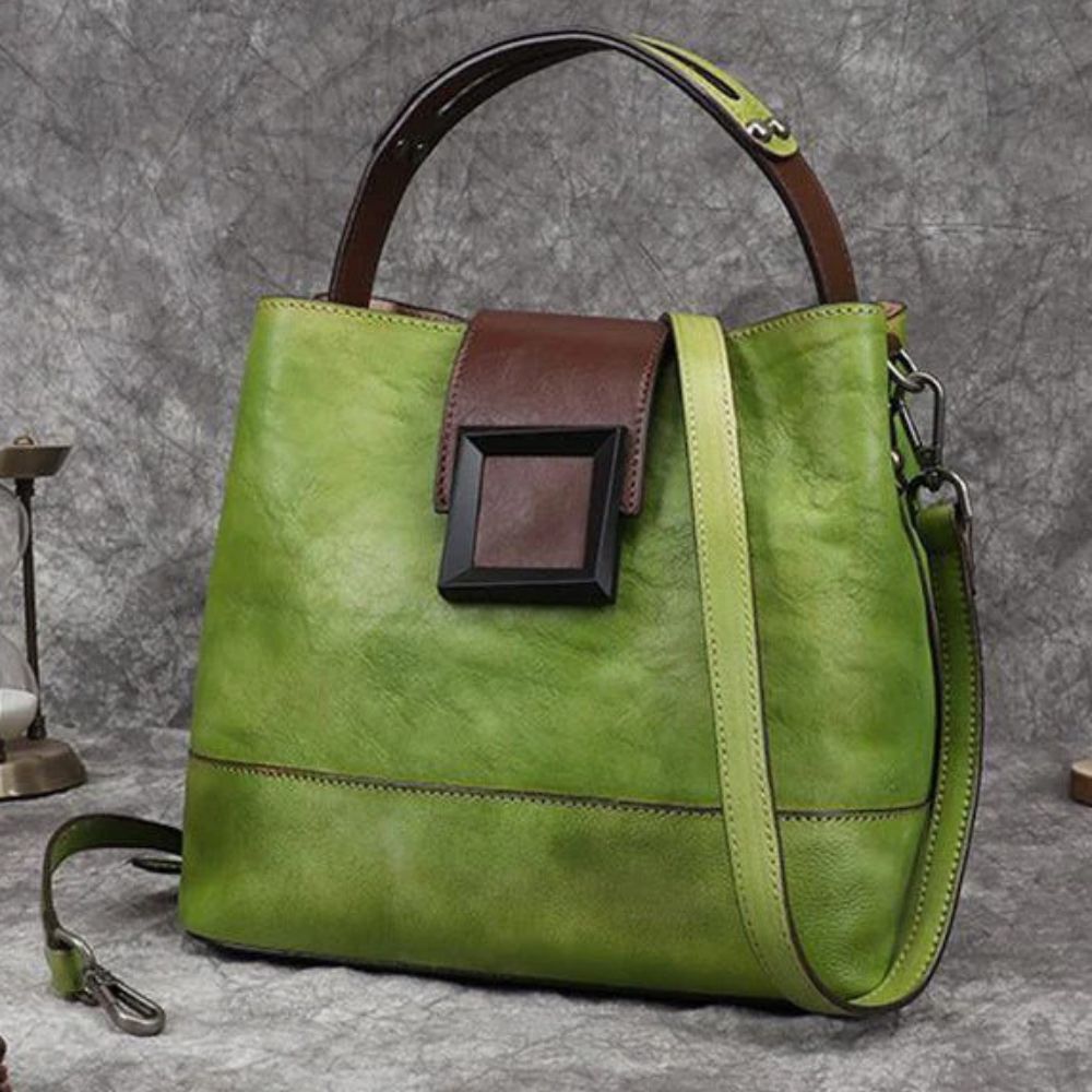 Vintage-Inspired Women’s Shoulder Handbag – Elegant Retro Style