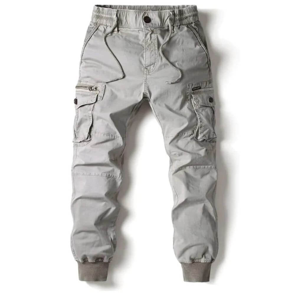 Tactical Cargo Jogger Pants for Men – Casual Urban Fit with Utility Pockets