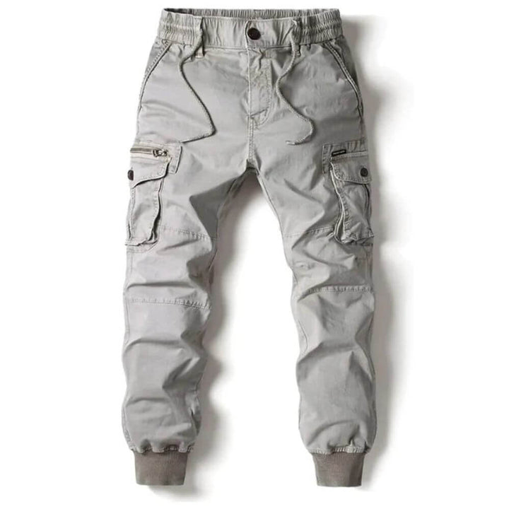 Tactical Cargo Jogger Pants for Men – Casual Urban Fit with Utility Pockets