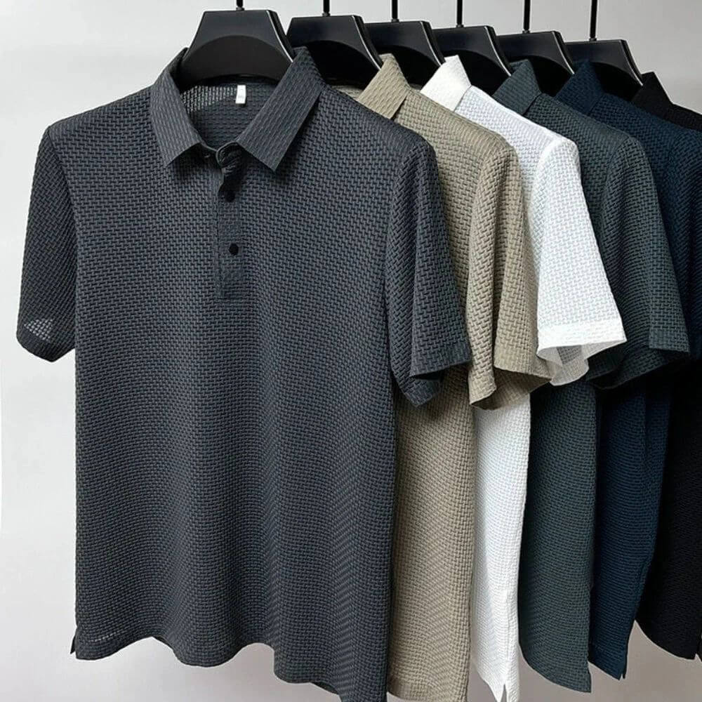 Men’s Casual Polo Shirt – Slim Fit Smart Summer Style Top