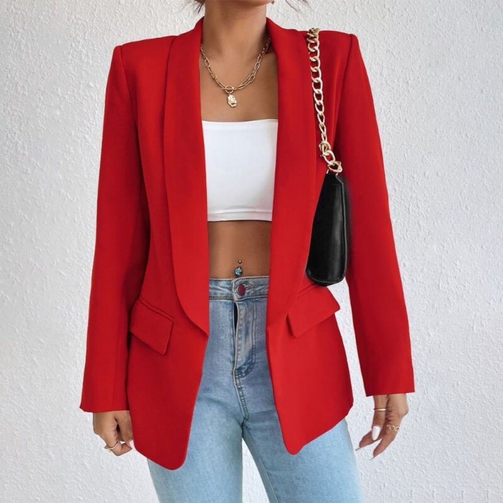 Tailored Women’s Blazer – Waist-Defining Fit in Trend Colours