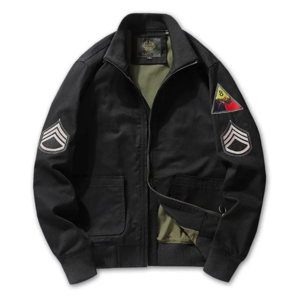 Tactical Bomber Jacket for Men – Weatherproof, Insulated & Functional