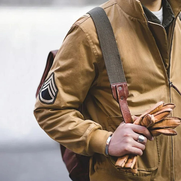 Tactical Bomber Jacket for Men – Weatherproof, Insulated & Functional